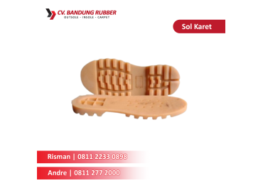 Pusat Cetak Sol Sepatu Kerja Full Hitam di Bandung